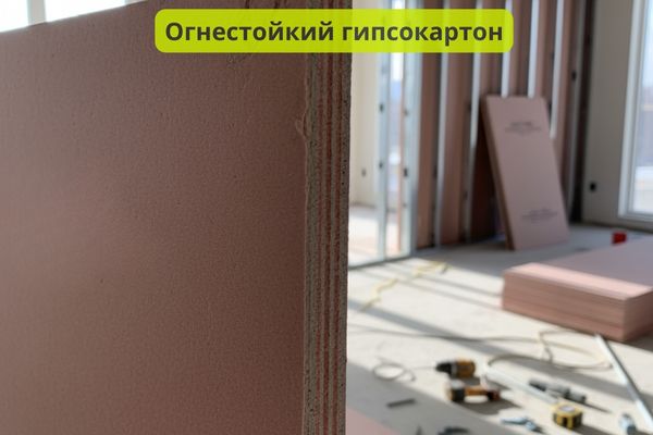 Огнестойкий гипсокартон фото